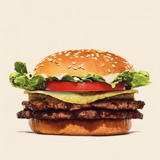 BURGER 2 MIẾNG BÒ KHOAI TÂY LÁT