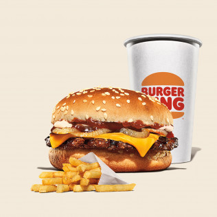 COMBO GRILLED ONION BURGER