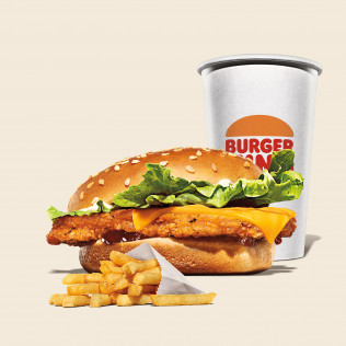 COMBO BBQ CNC CHEESE BURGER 
